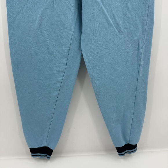 Psycho Bunny Joggers Men Medium Blue Sweatpants Elastic Drawstring Waist Pockets - Picture 3 of 12